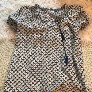Joie elephant silk top